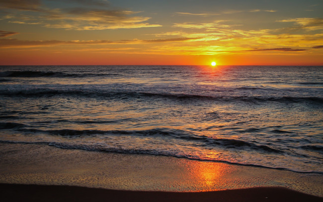 Обои картинки фото природа, восходы, закаты, рассвет