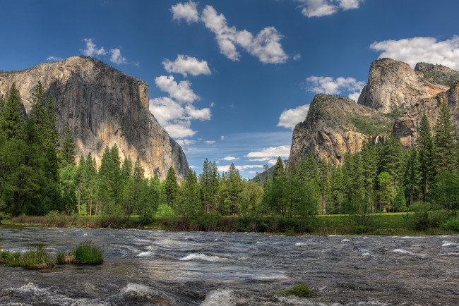 Обои картинки фото природа, реки, озера, горы, река, лес