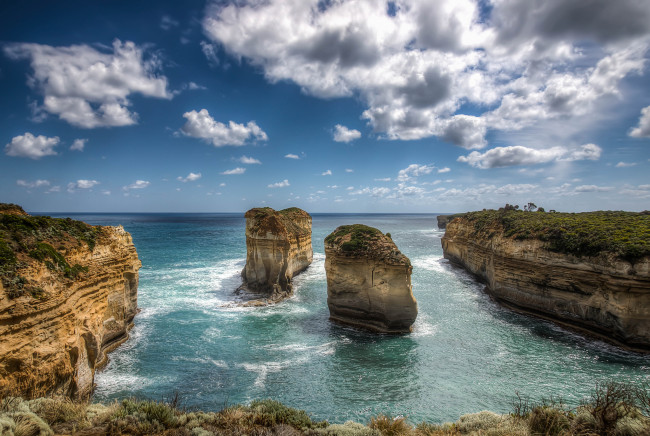 Обои картинки фото природа, побережье, скалы, океан