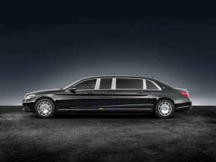 Картинка автомобили mercedes-benz mercedes-maybach pullman s 600