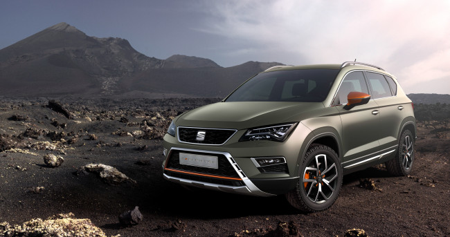Обои картинки фото автомобили, seat, x-perience, 2016г, ateca