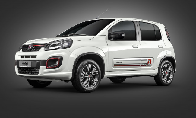 Обои картинки фото автомобили, fiat, uno, 48fiat, sporting, 328, 2016г