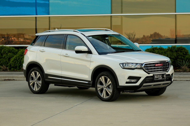 Обои картинки фото автомобили, haval, 2016г, au-spec, h6