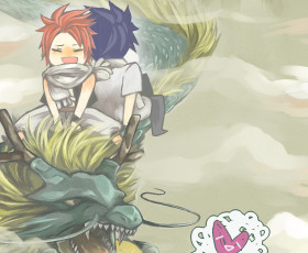 Картинка аниме fairy+tail хвост феи