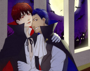 Картинка аниме kuroko+no+baske баскетбол