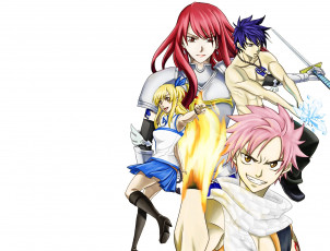 Картинка аниме fairy+tail хвост феи