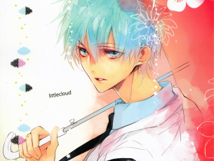 Картинка аниме kuroko+no+baske баскетбол