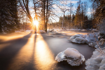 Картинка природа зима простор