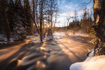 Картинка природа зима простор