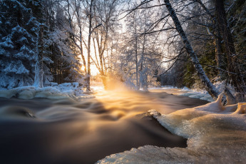 Картинка природа зима простор