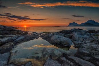 Картинка природа восходы закаты простор