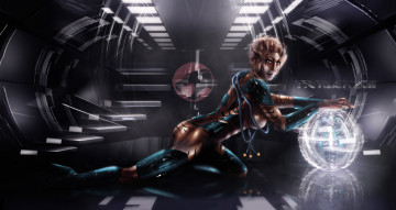 Картинка фэнтези существа фон девушка существо