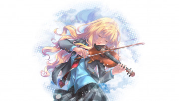 Картинка аниме shigatsu+wa+kimi+no+uso твоя апрельская ложь