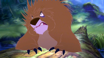 Картинка мультфильмы bambi+2 злой дикобраз