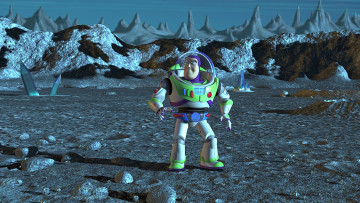 Картинка мультфильмы toy+story+2 скафандр космонавт планета