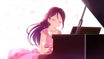 Картинка аниме love+live +school+idol+project девочка