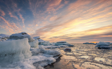 Картинка природа айсберги+и+ледники простор