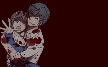 Картинка аниме corpse+party двое