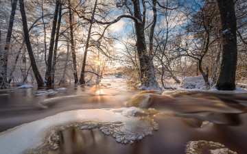 Картинка природа зима простор