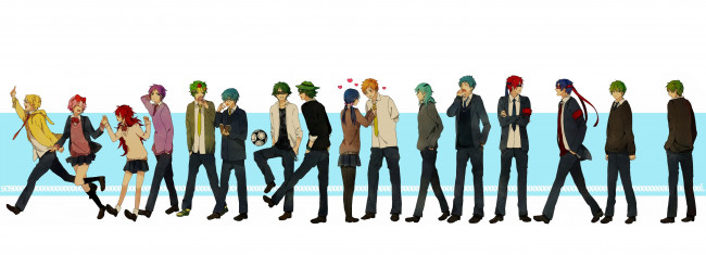 Обои картинки фото аниме, happy tree friends, счастливые, лесные, друзья