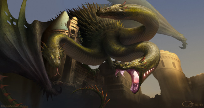 Обои картинки фото фэнтези, существа, змея