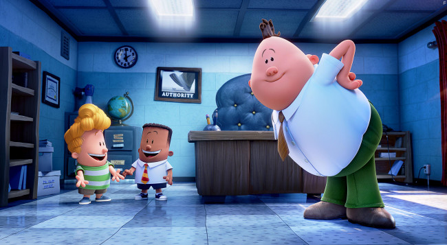 Обои картинки фото мультфильмы, captain underpants, captain, underpants