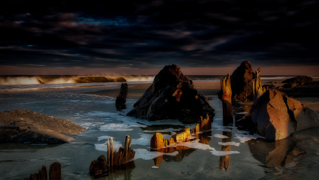 Обои картинки фото природа, побережье, море, камни