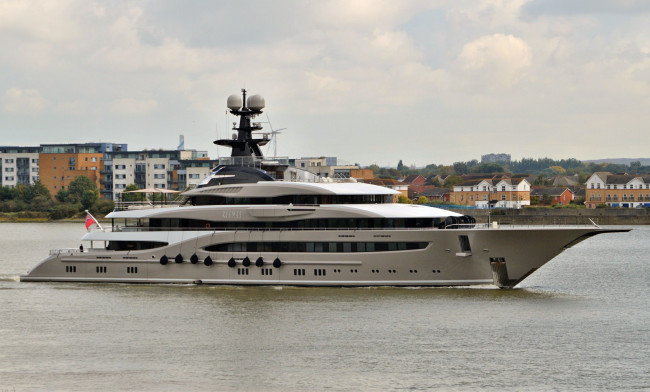 Обои картинки фото корабли, Яхты, суперяхта