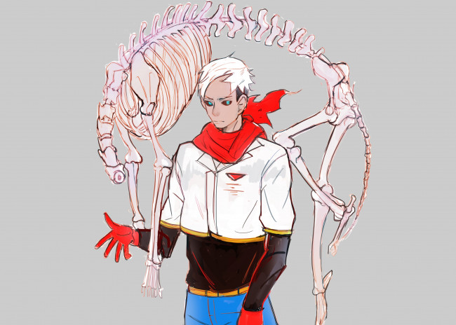 Обои картинки фото аниме, undertale, papyrus