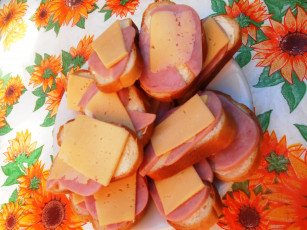 Картинка еда бутерброды +гамбургеры +канапе колбаса хлеб сыр