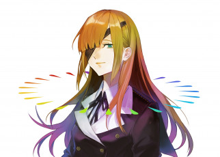 Картинка аниме unknown +другое+ повязка форма девушка