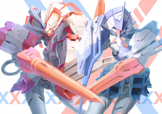 Картинка аниме darling+in+the+frankxx милый во франксе