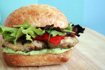 Картинка еда бутерброды +гамбургеры +канапе гамбургер