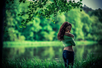 Картинка девушка девушки -unsort+ брюнетки темноволосые модель