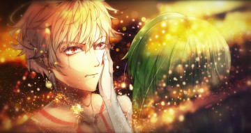 Картинка аниме fate stay+night grand order слеза утешение лицо парень