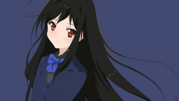 Картинка аниме unknown +другое+ девушка взгляд фон