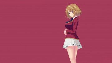 Картинка аниме unknown +другое+ фон взгляд девушка