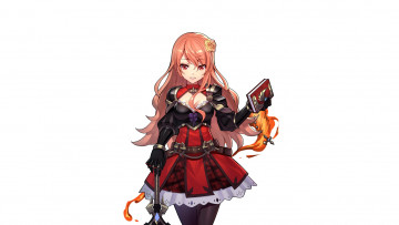 Картинка аниме unknown +другое+ фон взгляд девушка