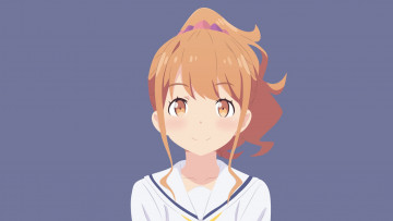 Картинка аниме unknown +другое+ взгляд фон девушка