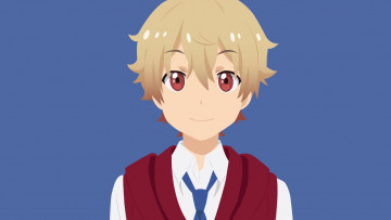 Картинка аниме unknown +другое+ взгляд парень фон