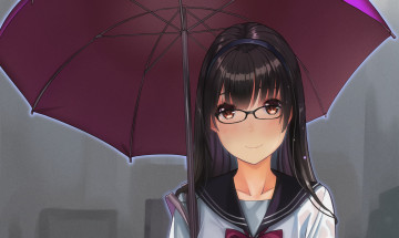 Картинка аниме unknown +другое+ фон девушка взгляд