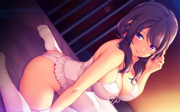 Картинка аниме unknown +другое+ фон девушка взгляд