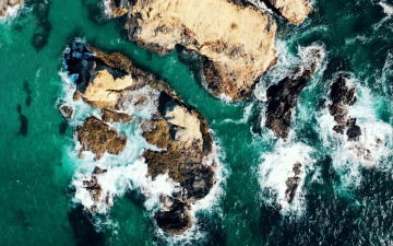 Картинка природа побережье скалы