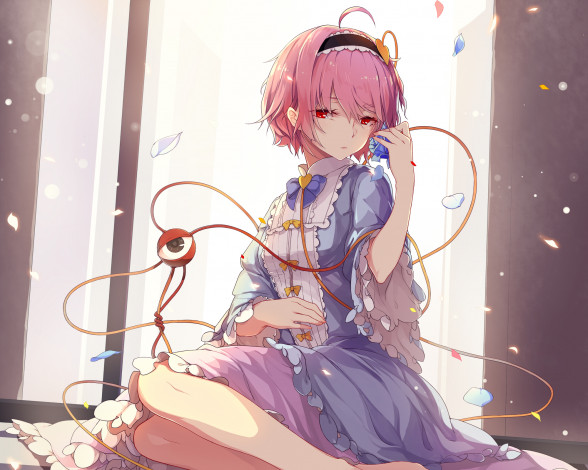 Обои картинки фото аниме, touhou, девушка