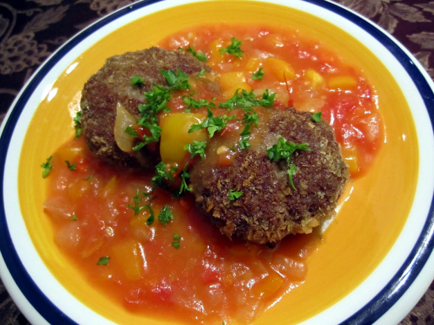 Обои картинки фото еда, мясные блюда, котлеты