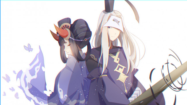 Обои картинки фото аниме, onmyouji, онмёджи