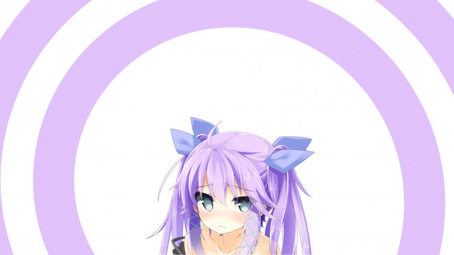 Обои картинки фото аниме, unknown,  другое , фон, девушка, взгляд