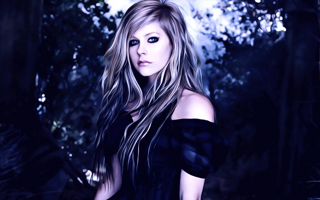 Обои картинки фото музыка, avril lavigne, певица