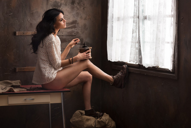 Обои картинки фото девушка, девушки, -unsort , брюнетки, темноволосые, модель