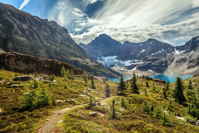 Обои картинки фото природа, горы, простор